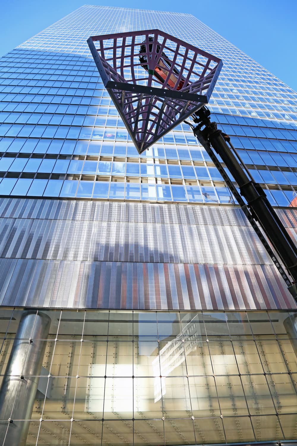 Frank Stella, Jasper's Split Star, 2017