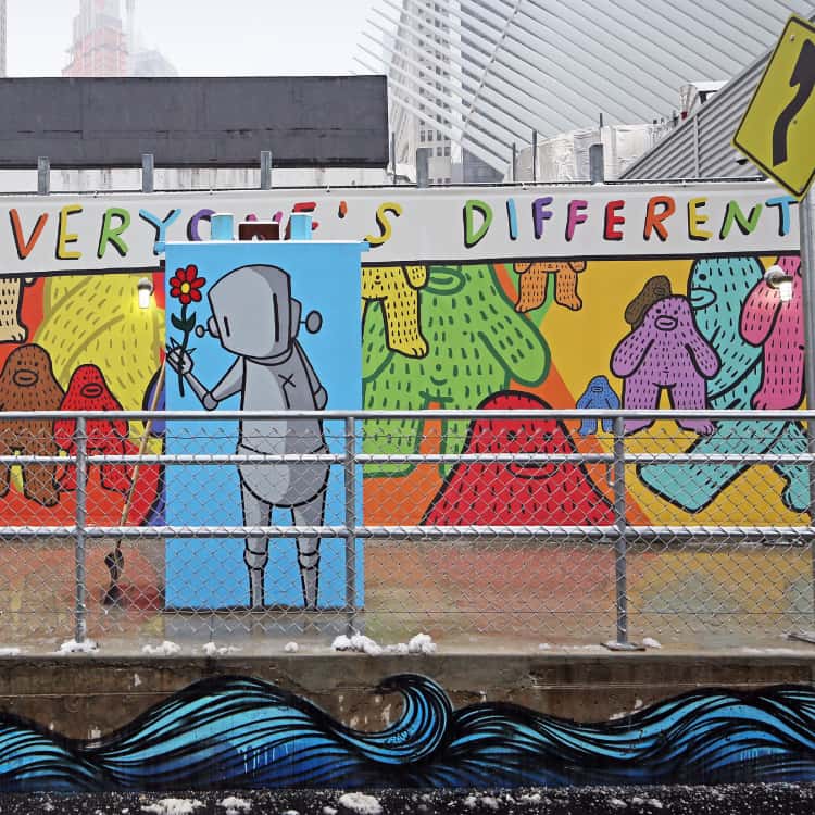 Frank Ape, Everyone’s Different and Everyone’s the Same, 2018