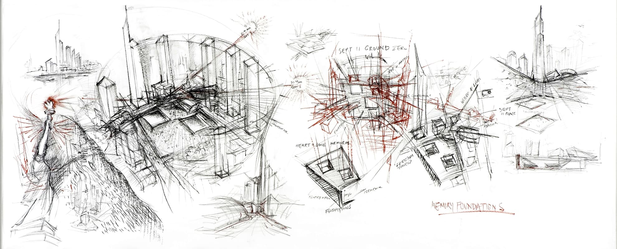 Daniel Libeskind, Memory Foundations, 2002