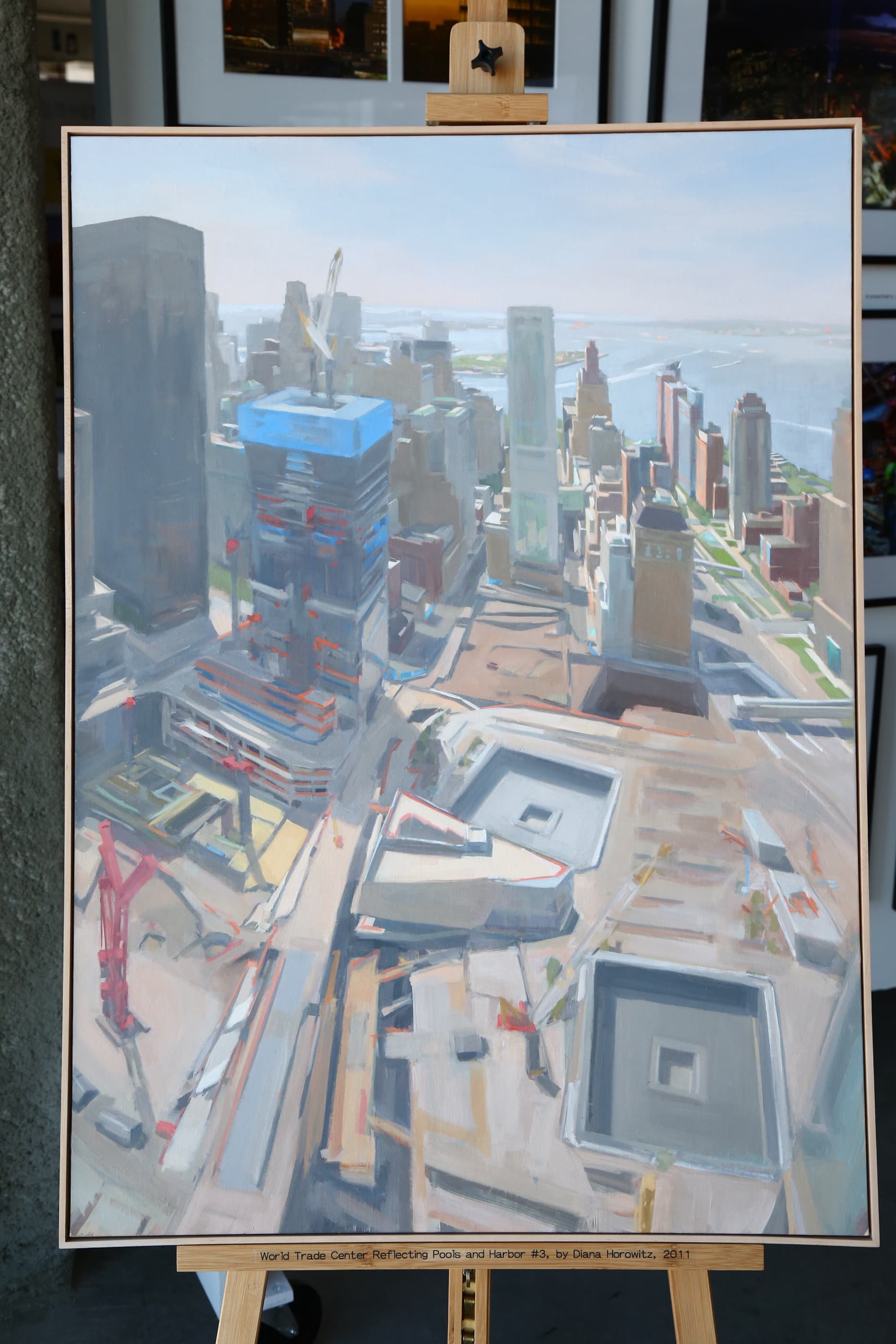 Diana Horowitz, 4WTC and Reflecting Pools, 2001