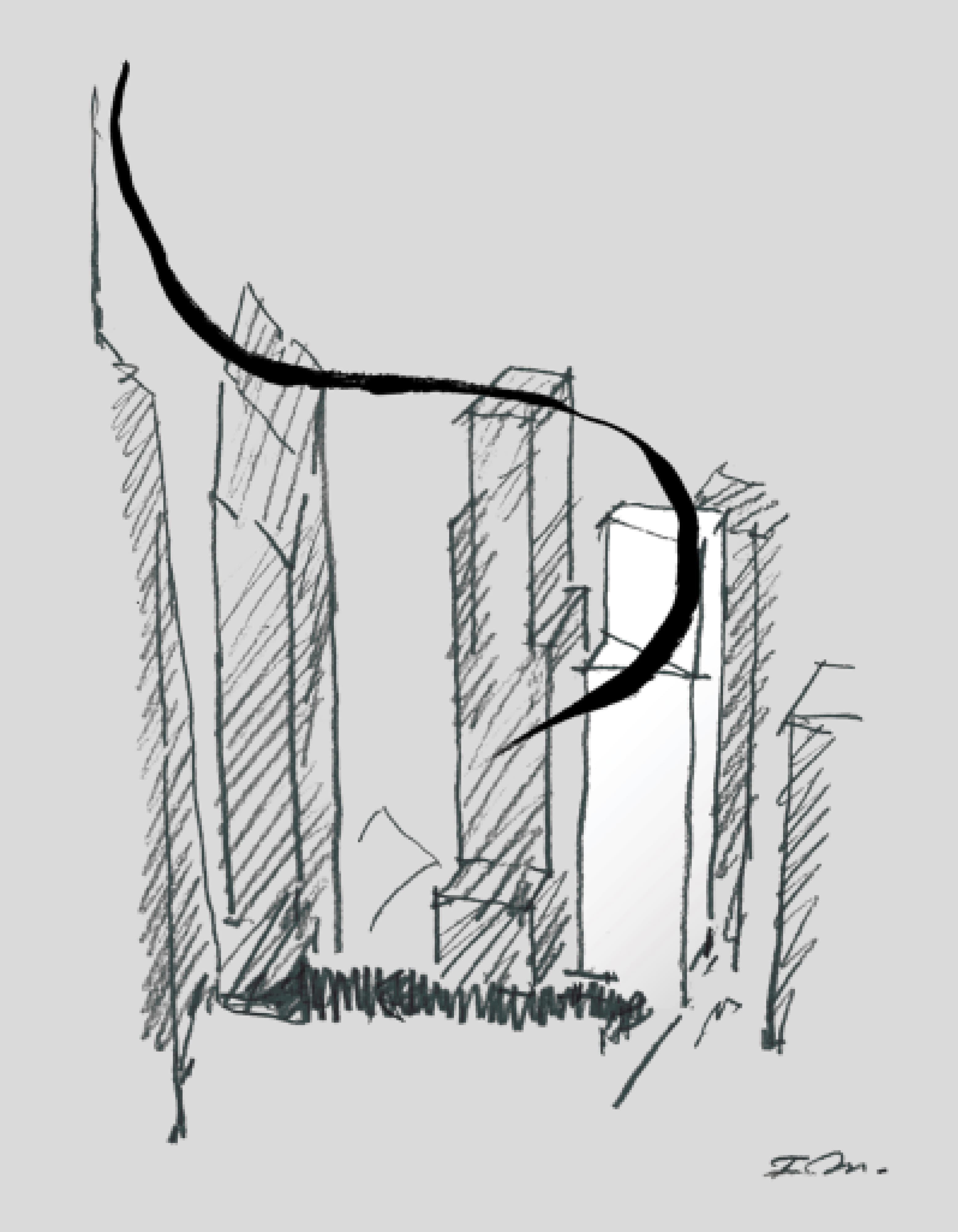 Fumihiko Maki, 4WTC Sketch, 2013