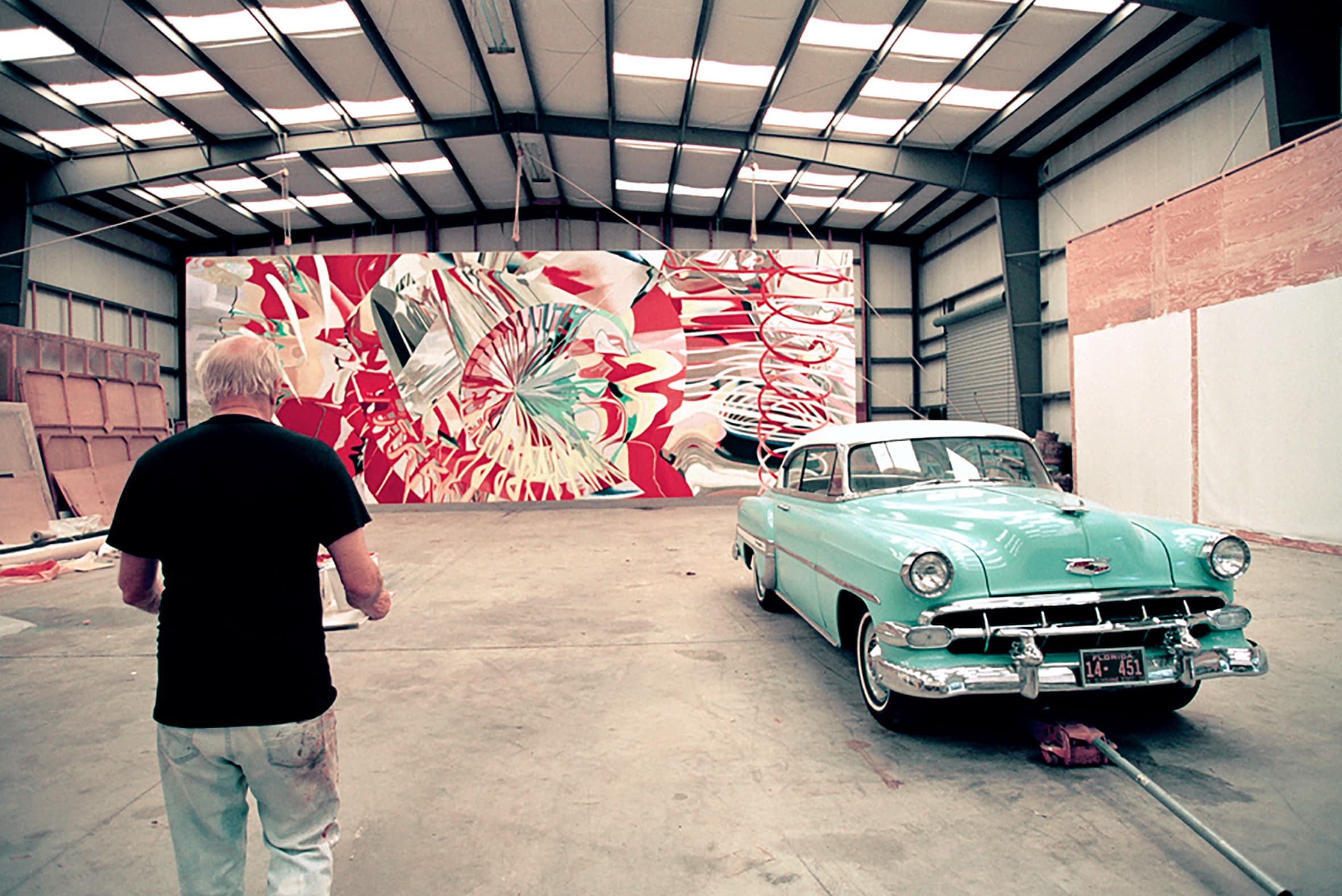 James Rosenquist, Joystick, 2002