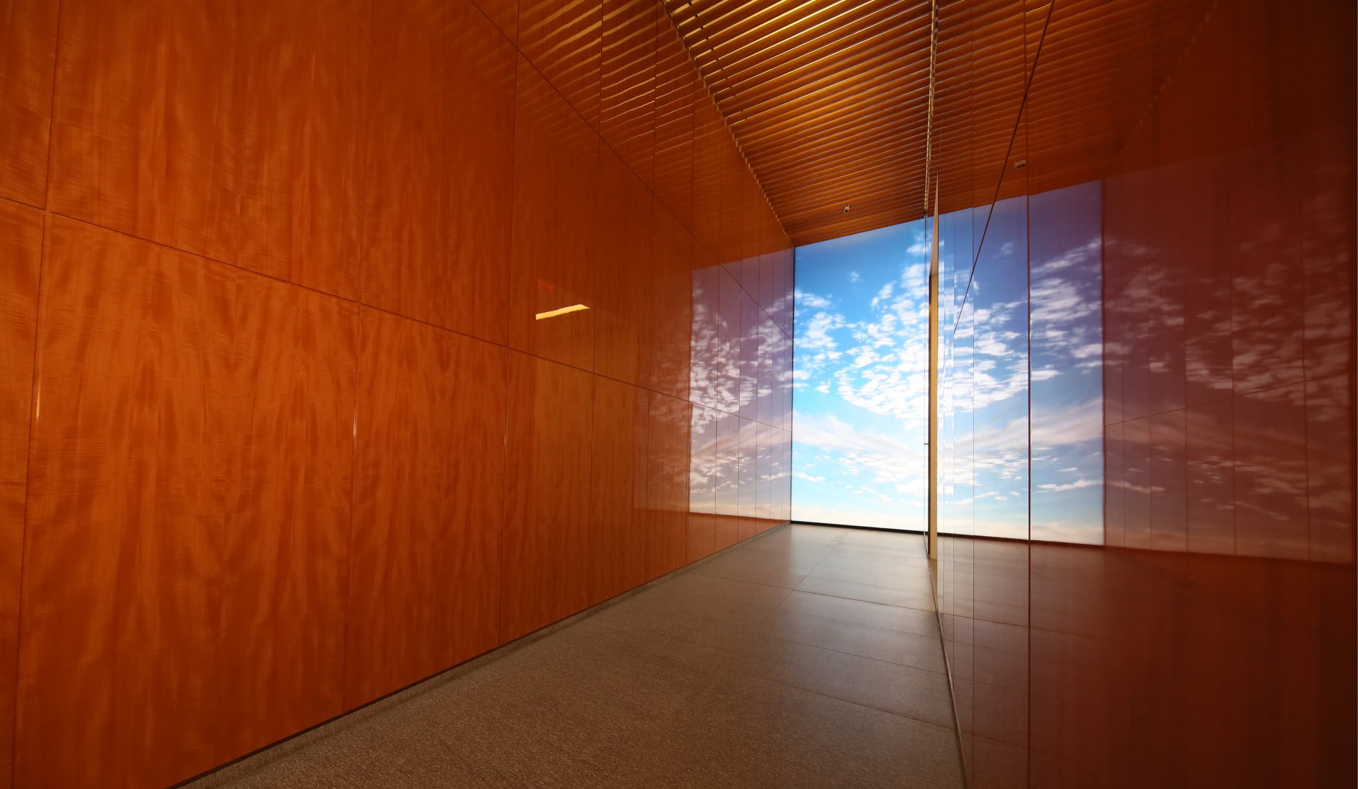 Thinc Design / Sanan Media, Elevator Banks at 4TWC